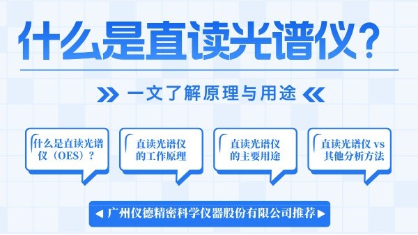 什么是直讀光譜儀？一文了解原理與用途